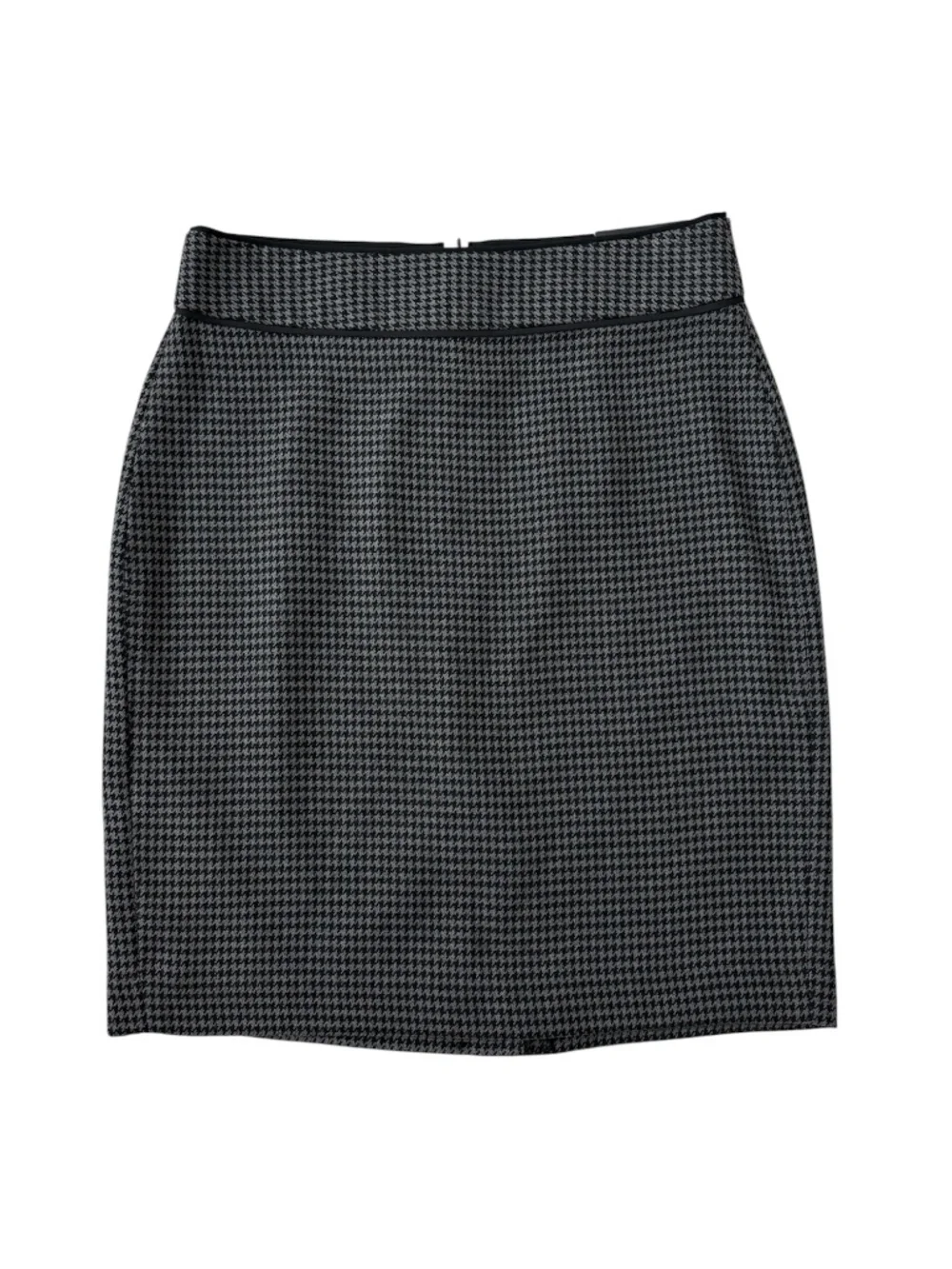 Banana Republic Knit Pencil Skirt - Black/Gray Houndstooth Size 0